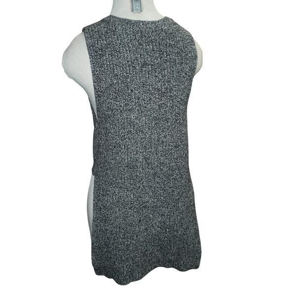 Madewell Sleeveless Knit Sweater Vest Gray Marled Women’s Size Small - Picture 5 of 6